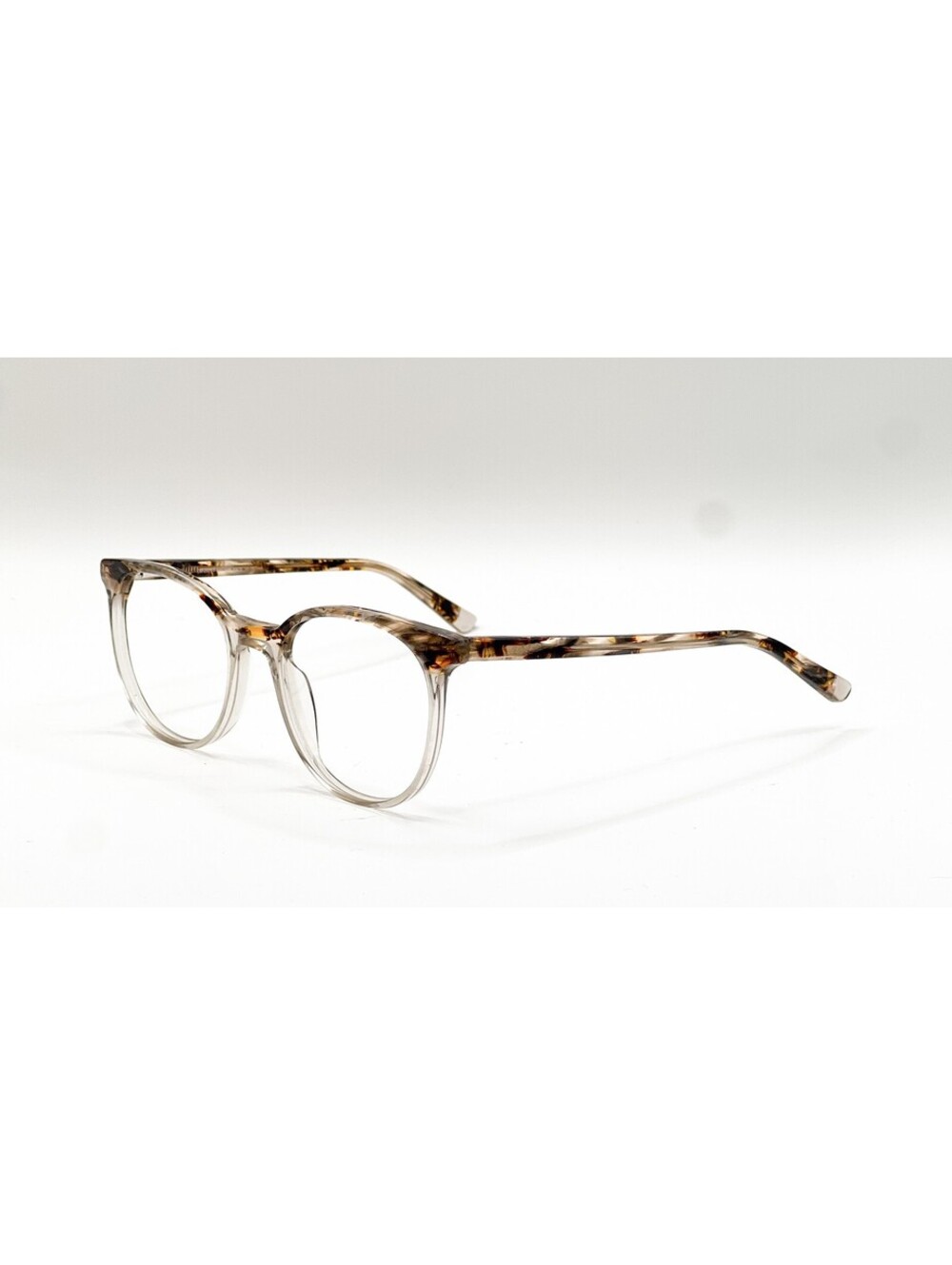 Chelsea Morgan CM 20213 Brown Fade Round Authentic Eyeglass Frames 52-19-140